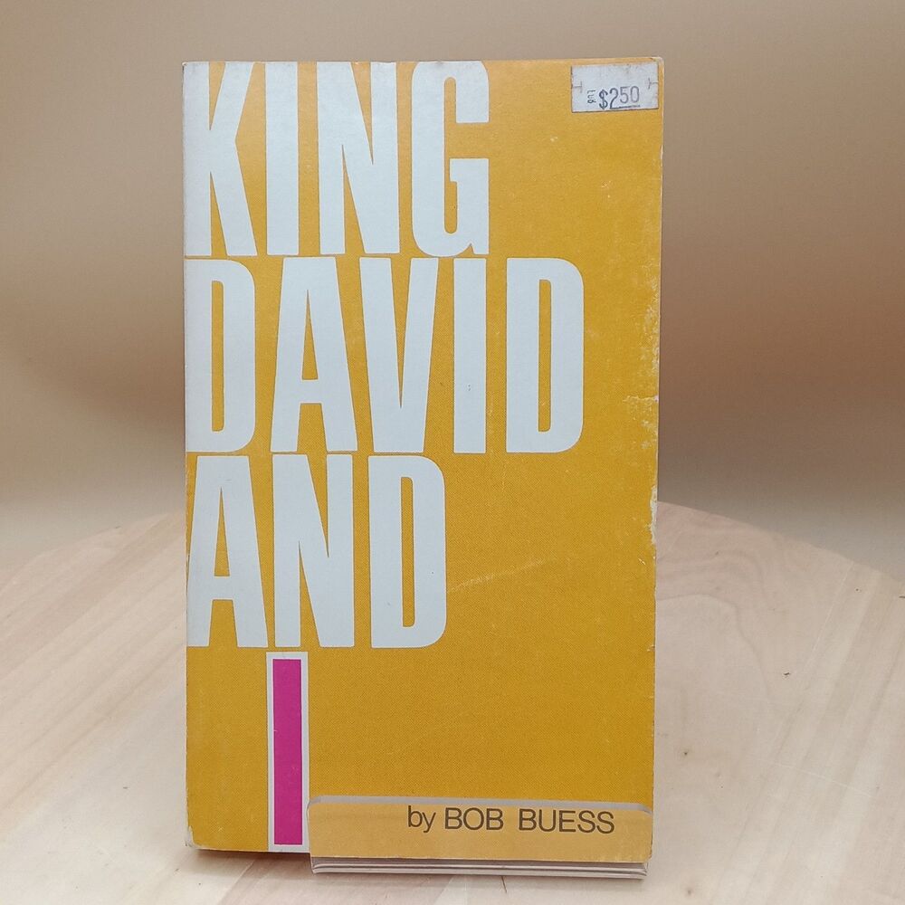 King David and I   Paperback  1980